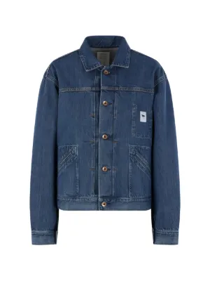Maison Kitsuné デニムジャケット | ブルー | FARFETCH JP
