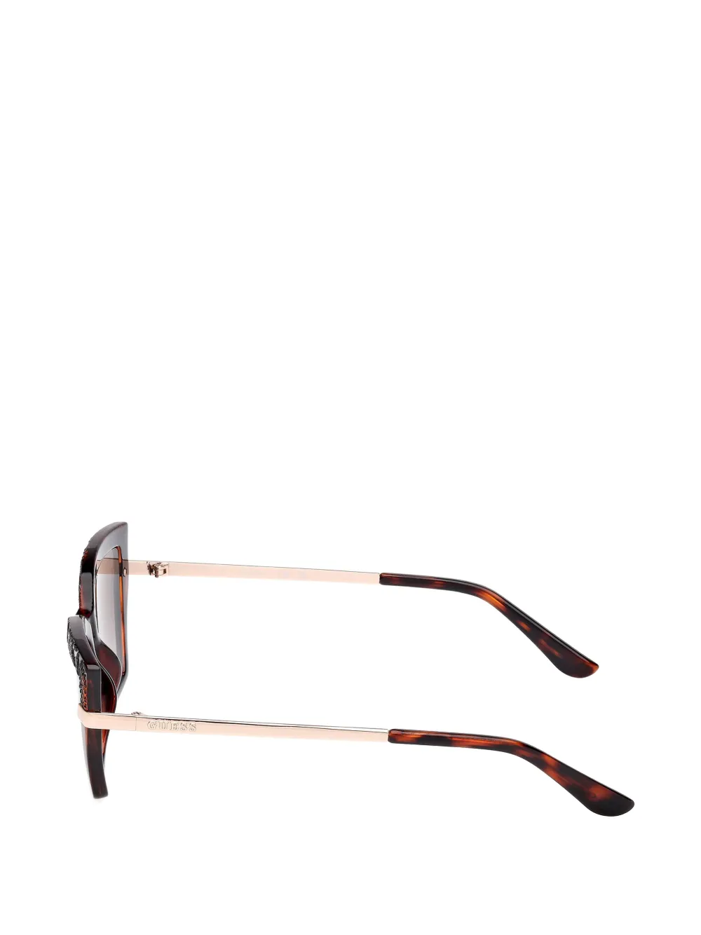 GUESS EYEWEAR Zonnebril met cat-eye montuur Bruin