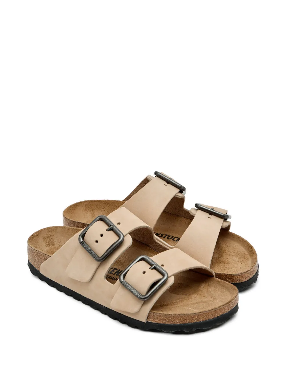 Birkenstock Arizona strap-buckle sandals Beige
