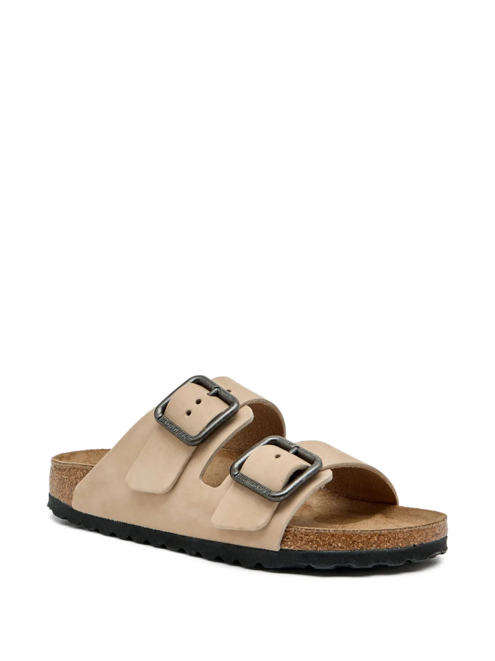 Birkenstock Arizona strap-buckle sandals Beige