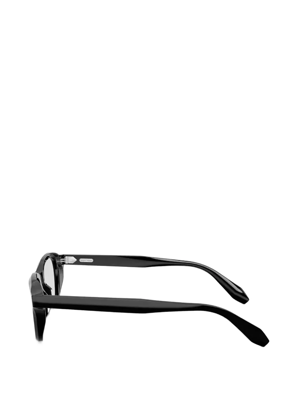 Oliver Peoples N.08 bril met rechthoekig montuur Zwart