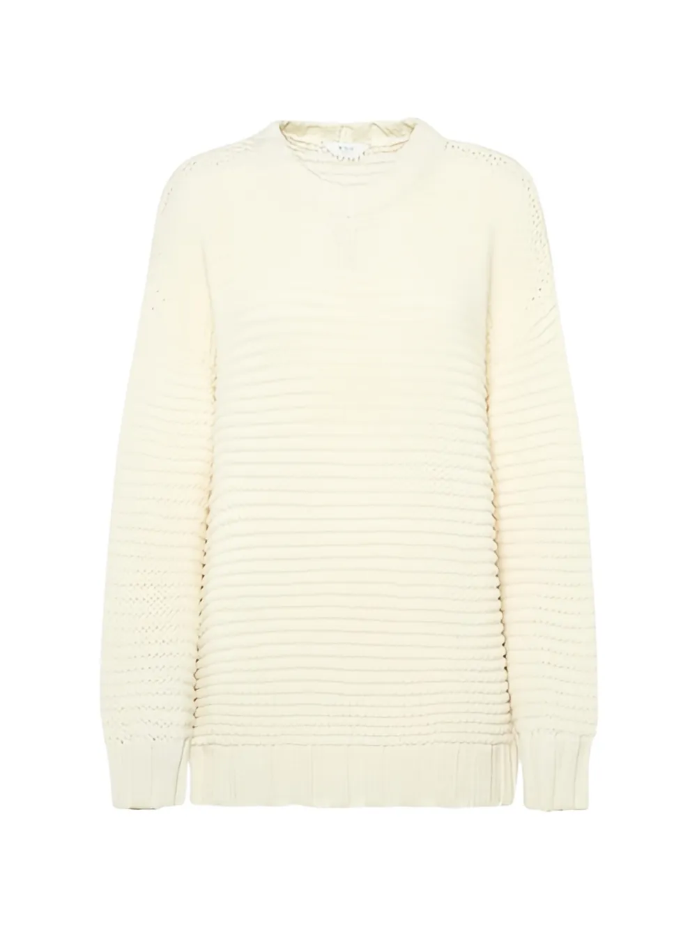 Malo textured-knit sweater - Toni neutri