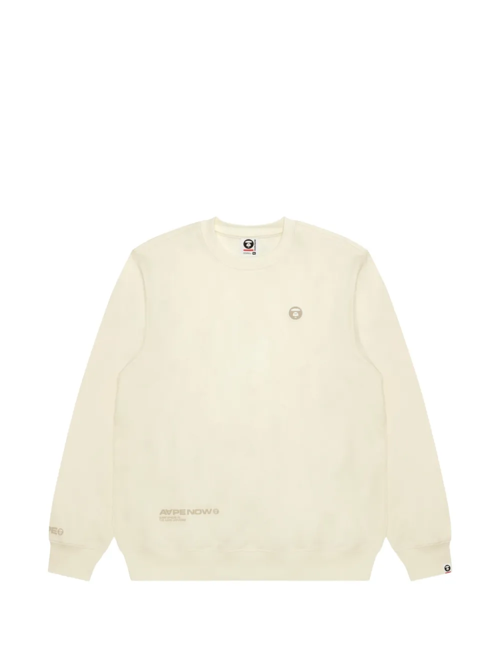 AAPE BY *A BATHING APE® Moonface logo sweatshirt
