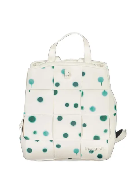 Desigual woven spray-paint backpack