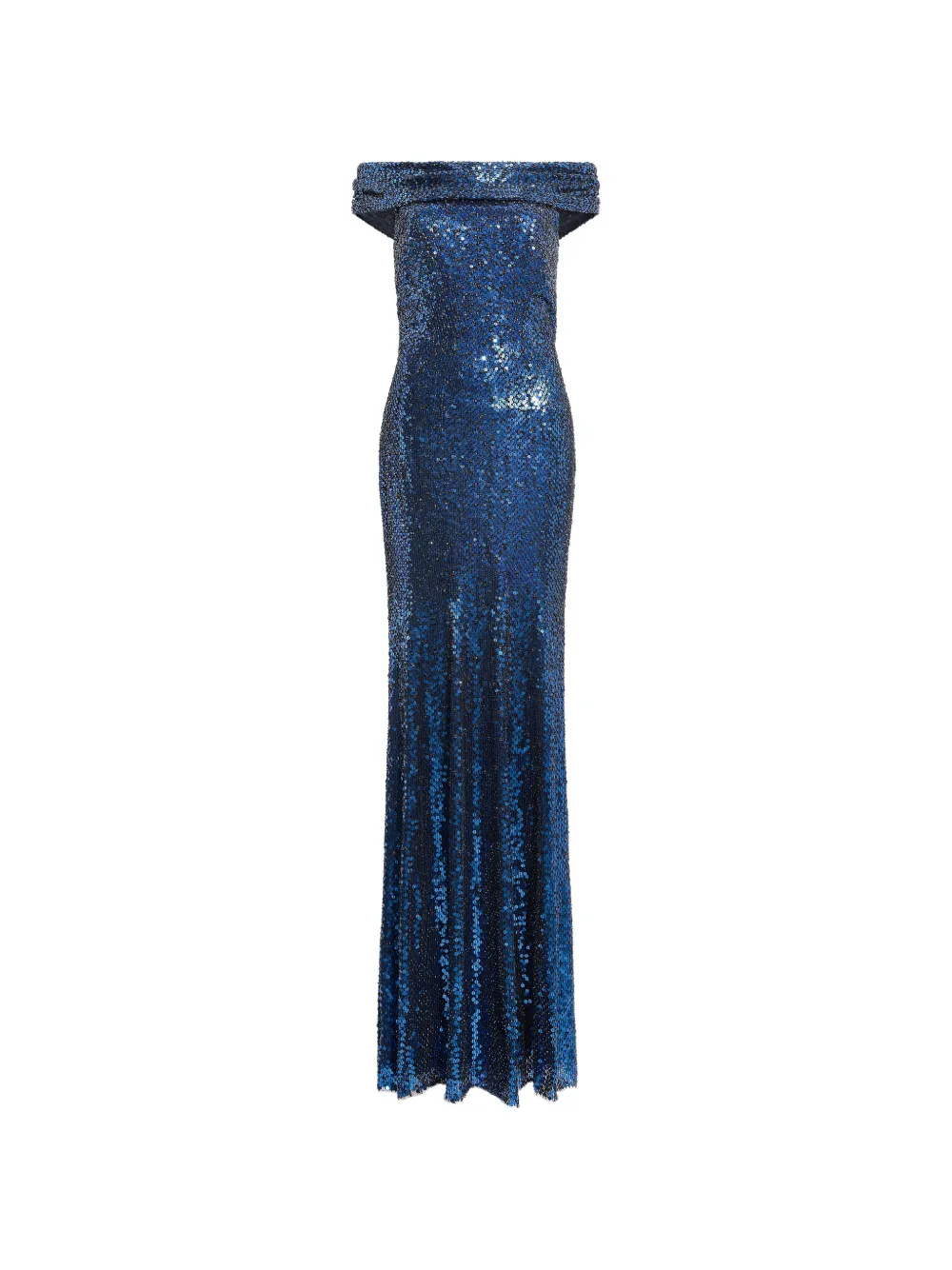 Jenny Packham Abito da sera Echo - Blu
