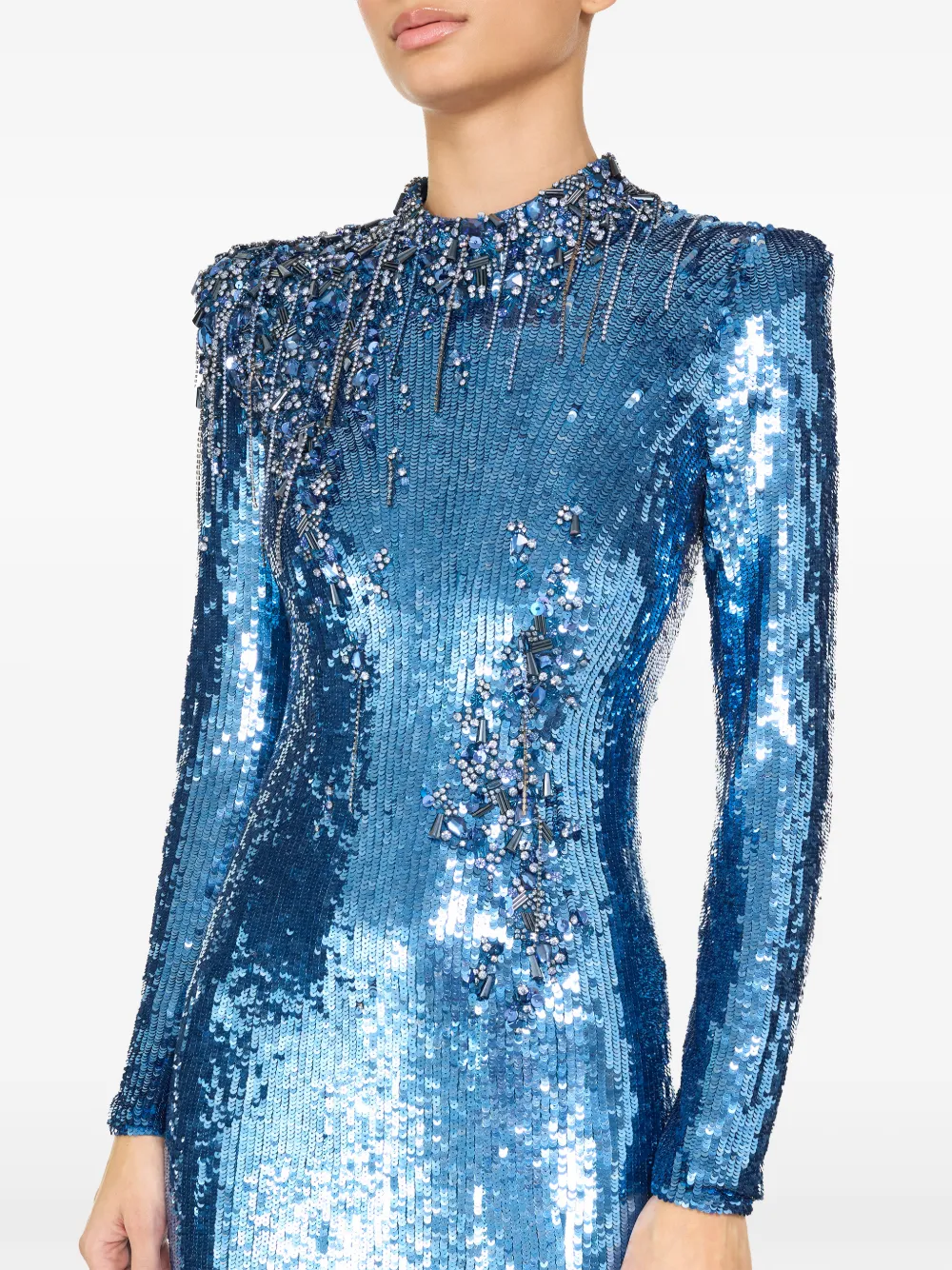 Jenny Packham Lina jurk Blauw