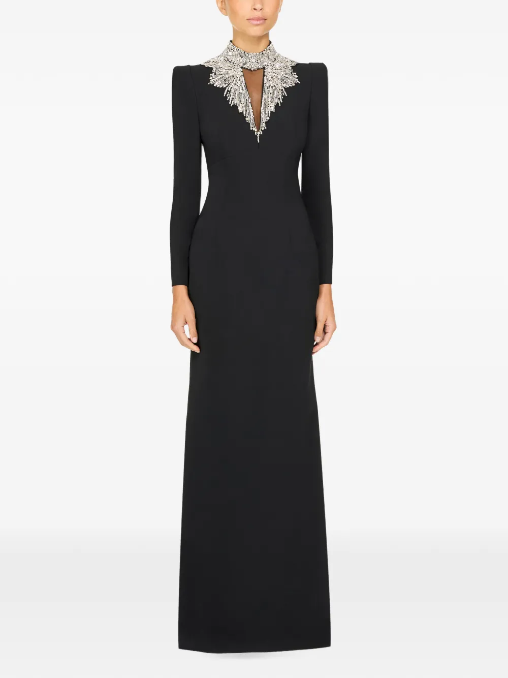 Jenny Packham Chama avondjurk Zwart
