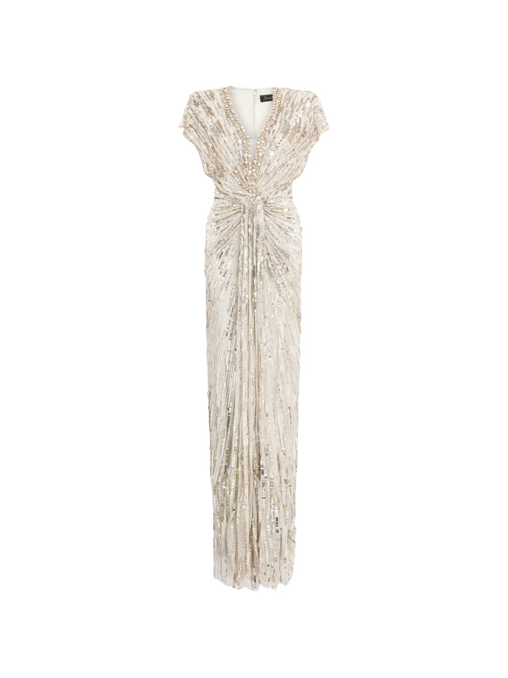 Jenny Packham Lacie long dress - Grigio