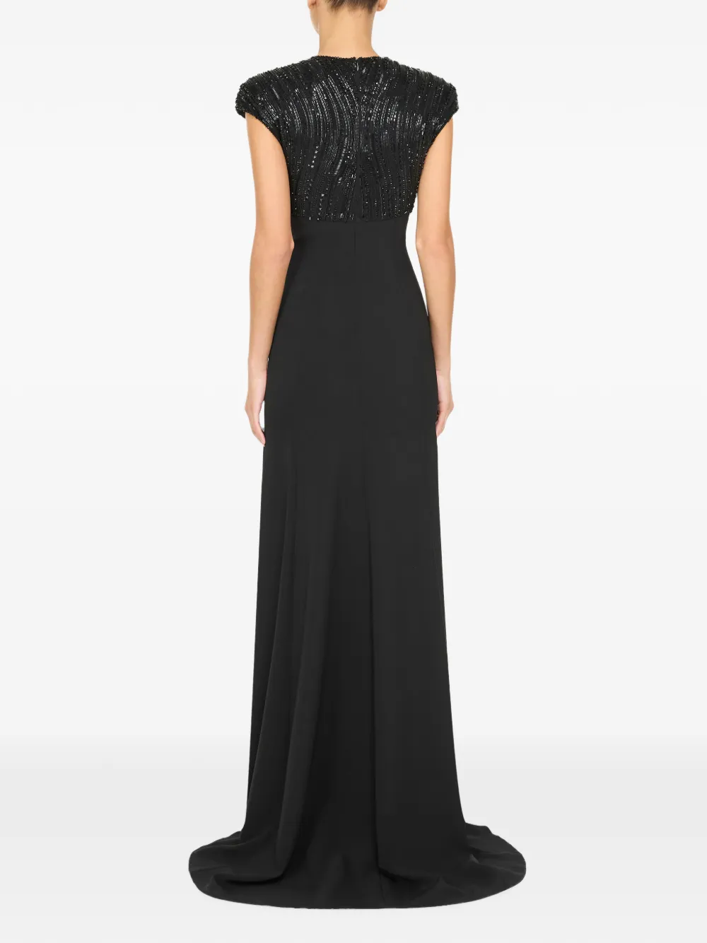 Jenny Packham Moonviel jurk Zwart