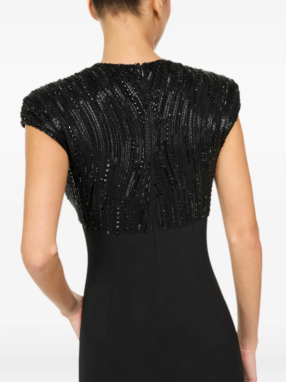 Jenny Packham Moonviel jurk Zwart