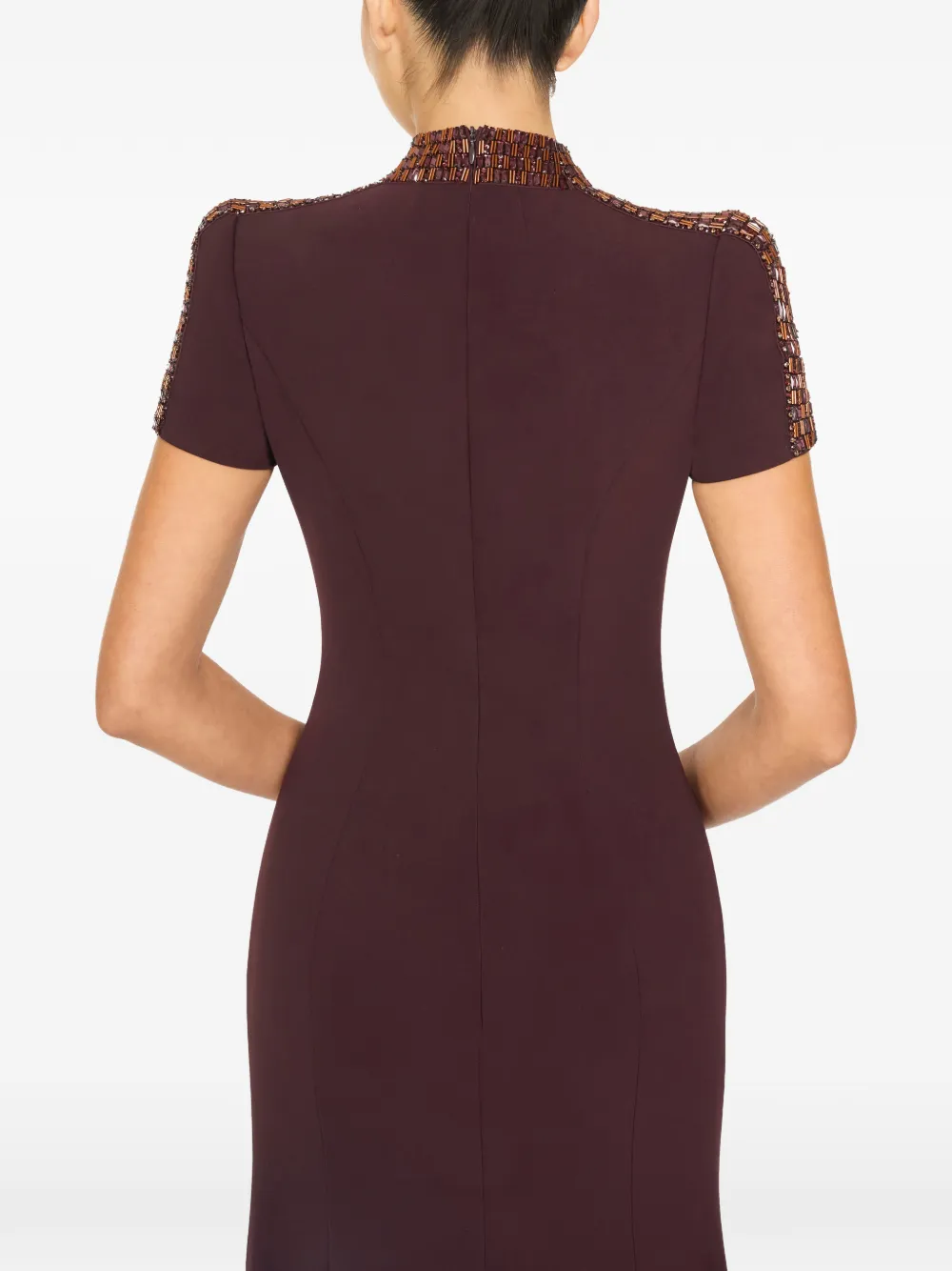 Jenny Packham Mesa jurk Rood