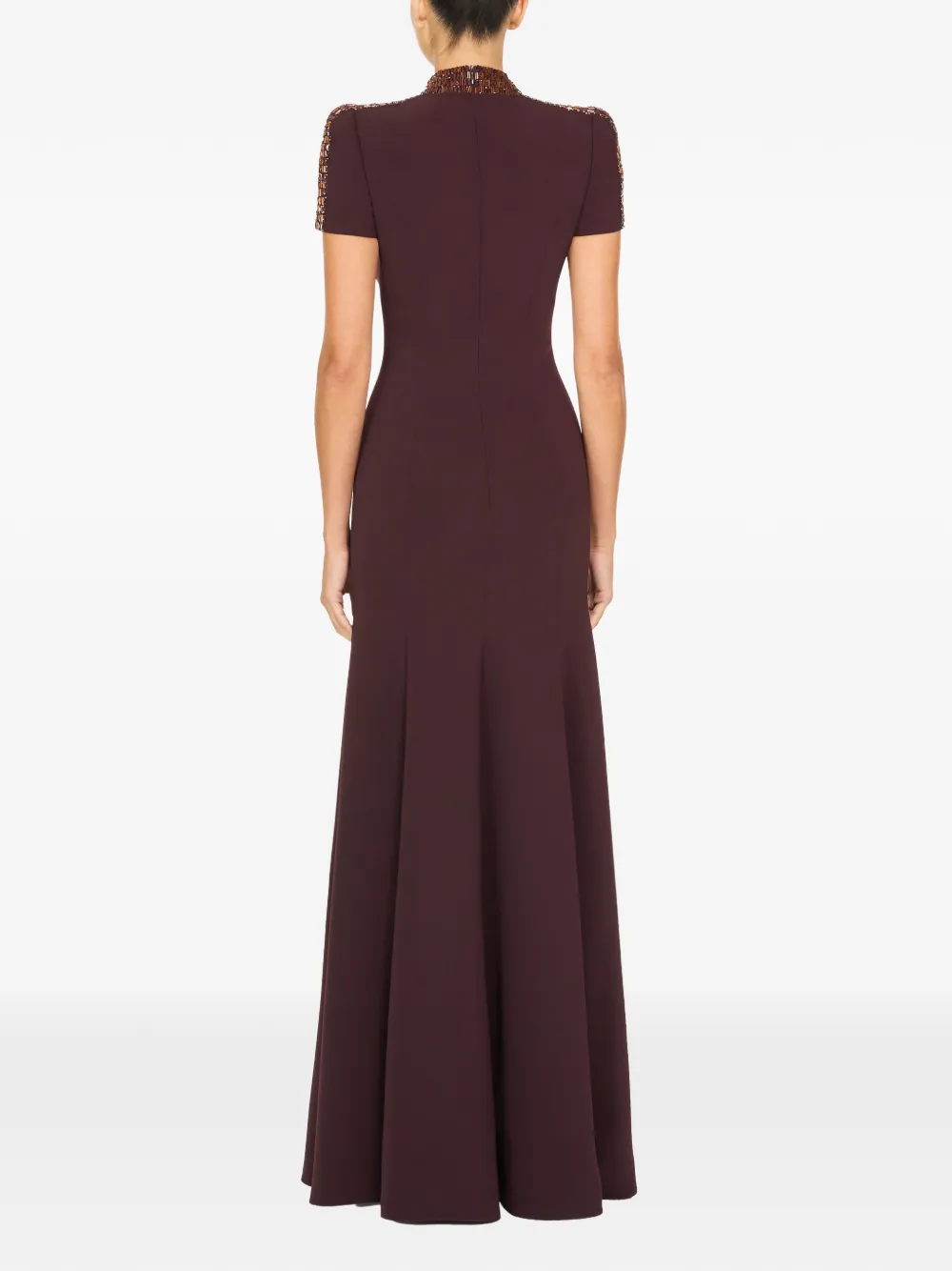 Jenny Packham Mesa jurk Rood