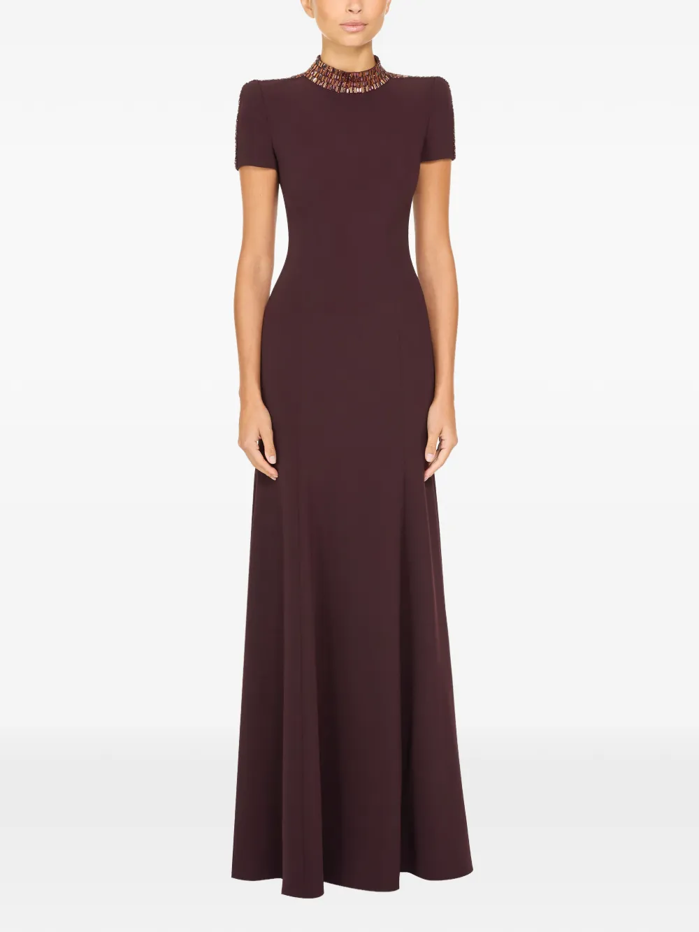 Jenny Packham Mesa jurk Rood