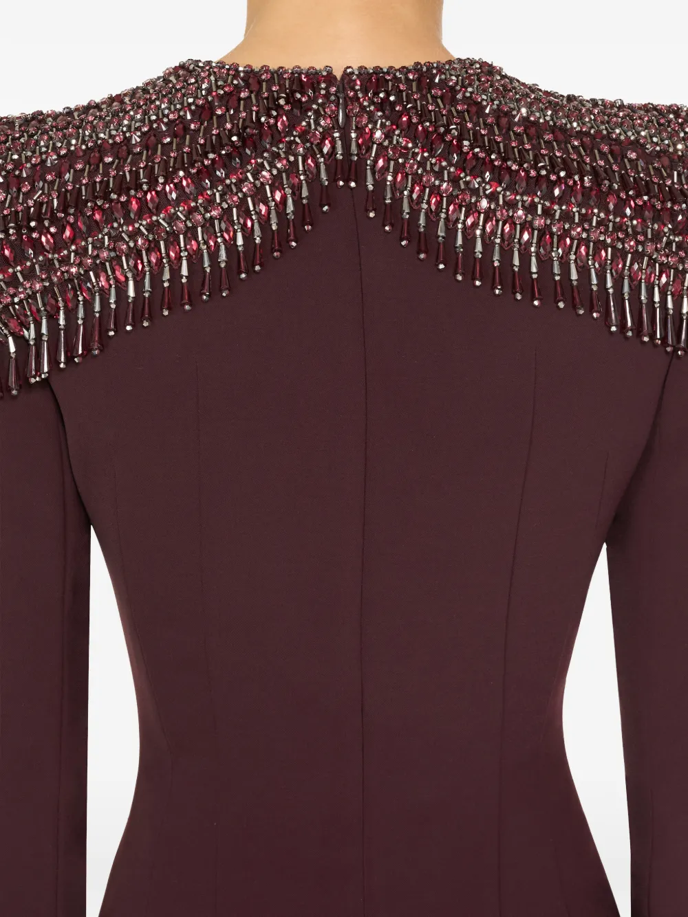 Jenny Packham Muse avondjurk Bruin
