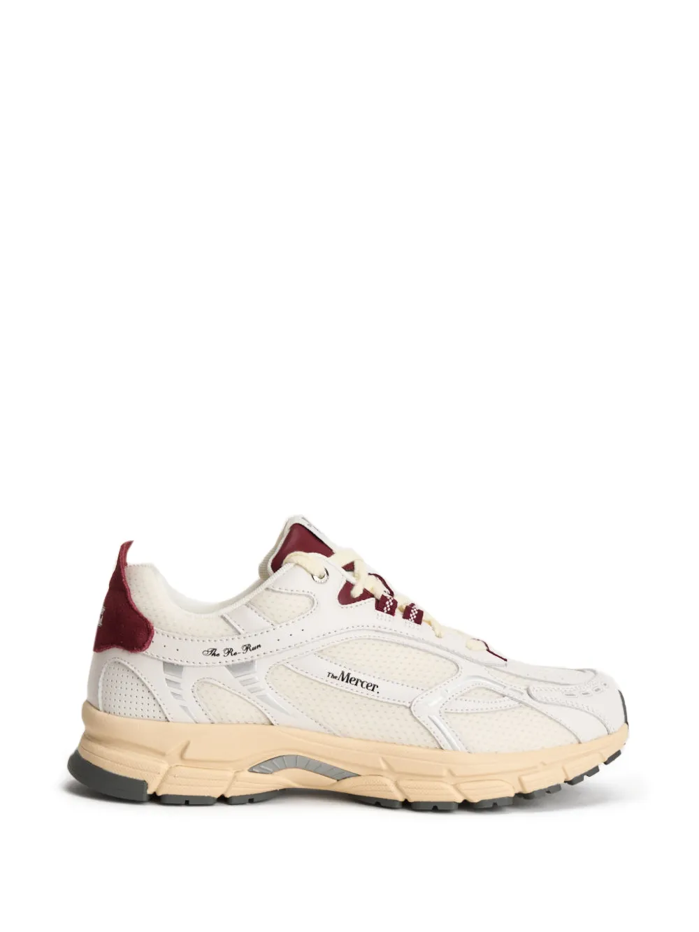The Mercer Brand The Re-Run panelled sneakers - Nude