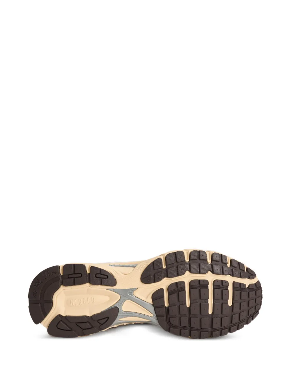 The Mercer Brand The Re-Run sneakers met vlakken Wit