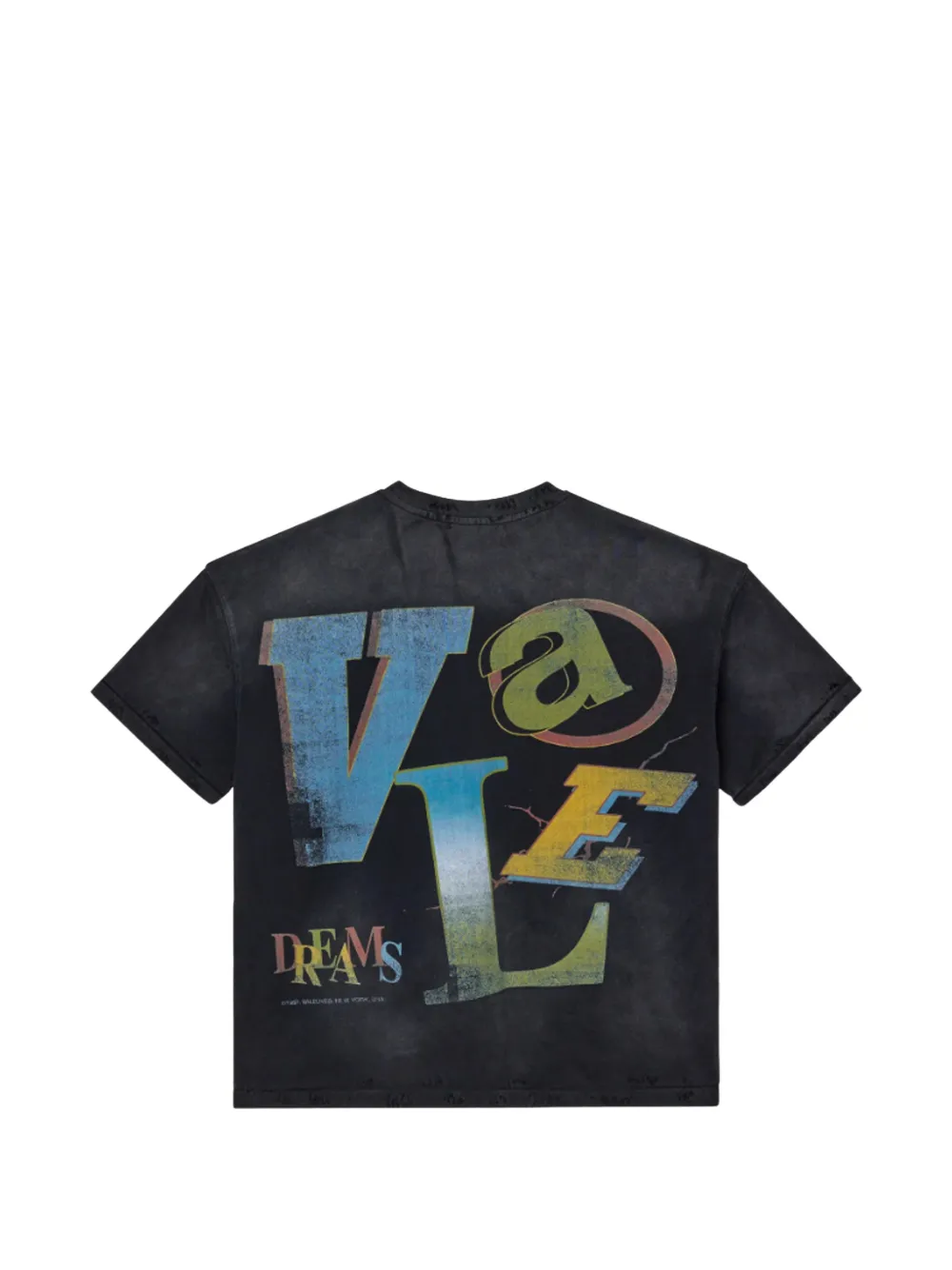 Vale Leonard Bogo T-shirt met grafische print Zwart