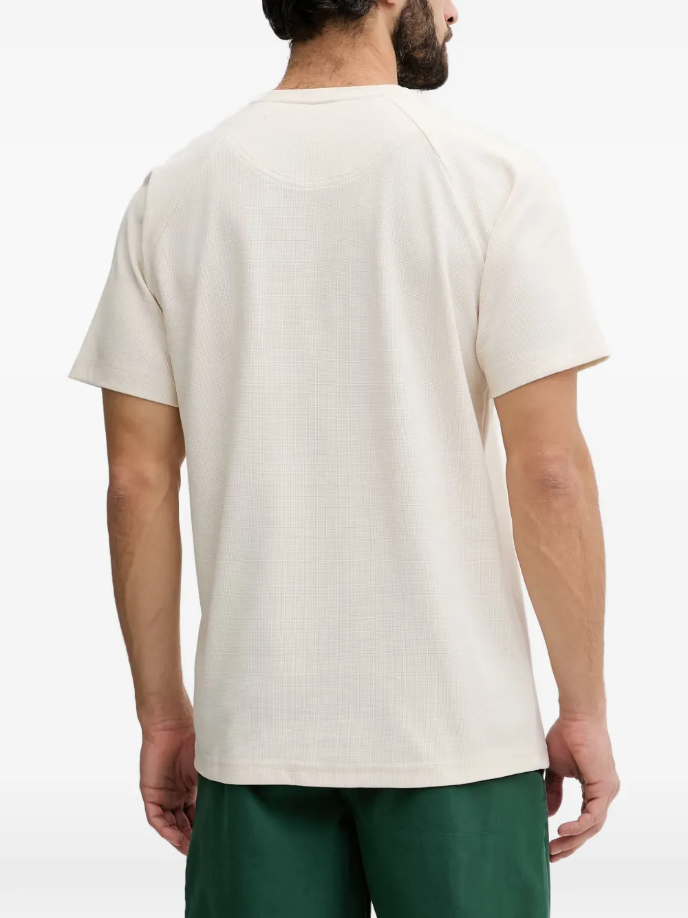 Columbia Acker Rock wafelgebreid henley-T-shirt Beige