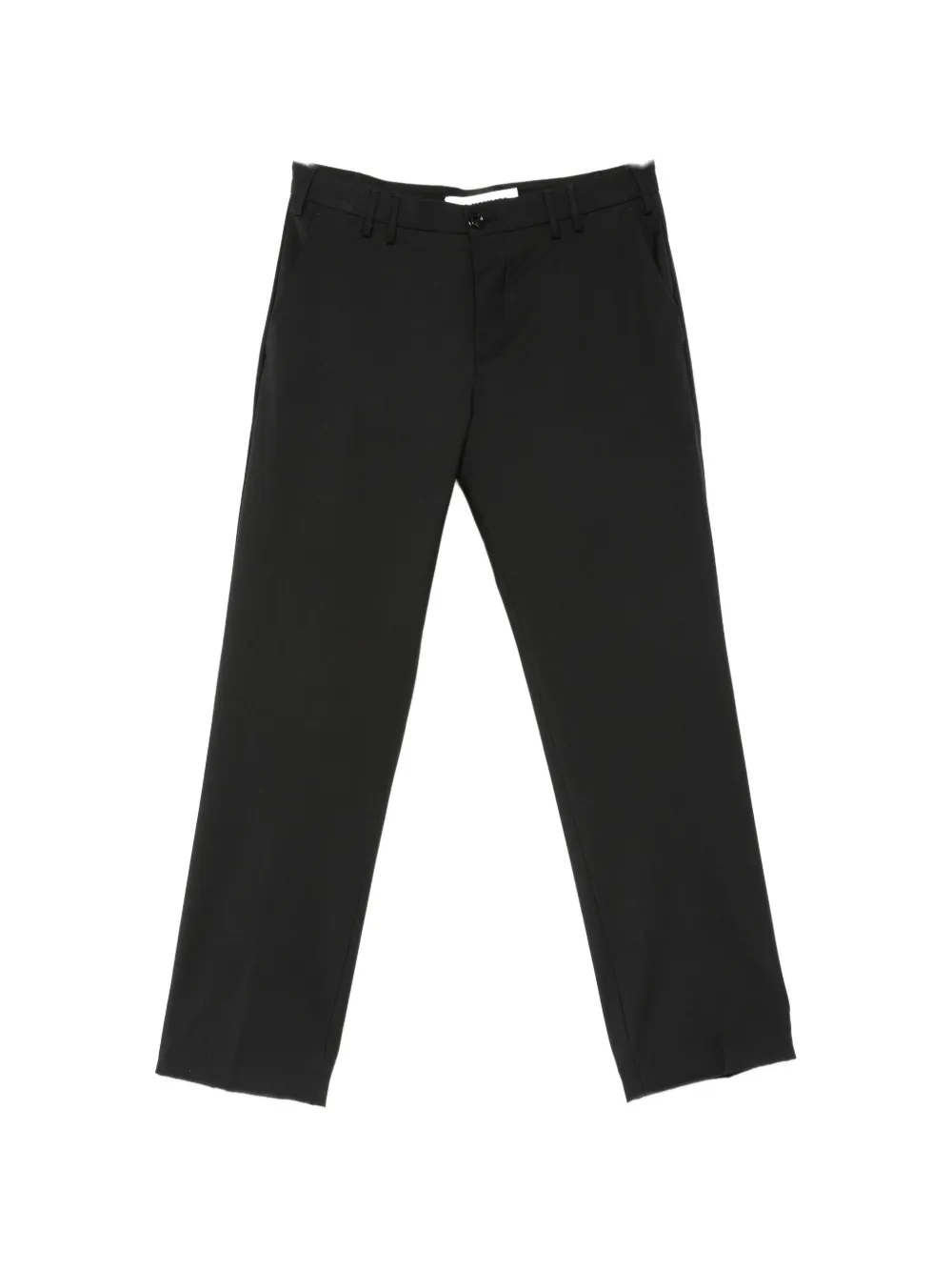 Les Hommes Urban belt-loops tailored trousers - Nero
