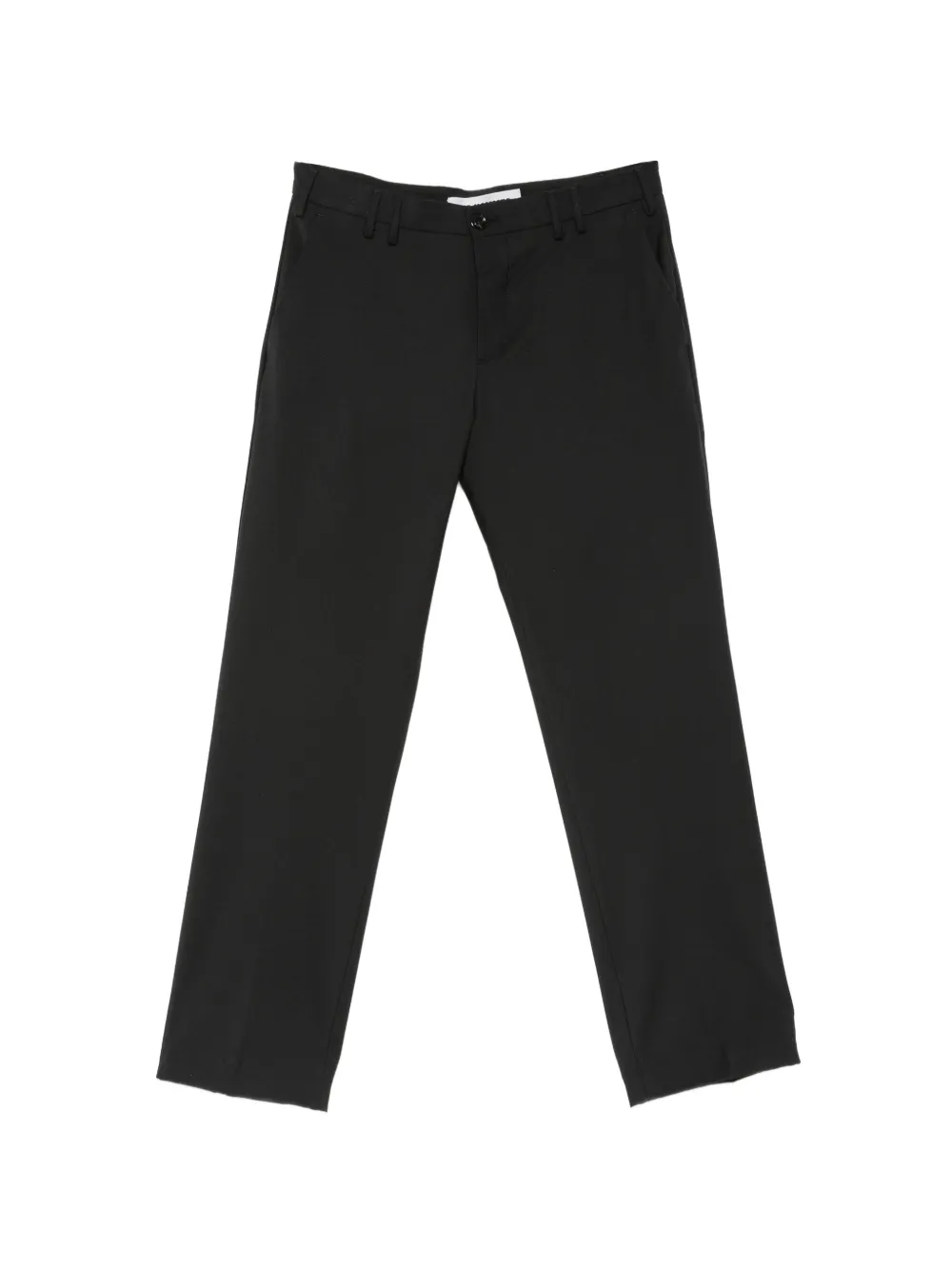 Les Hommes Urban belt-loops tailored trousers - Schwarz