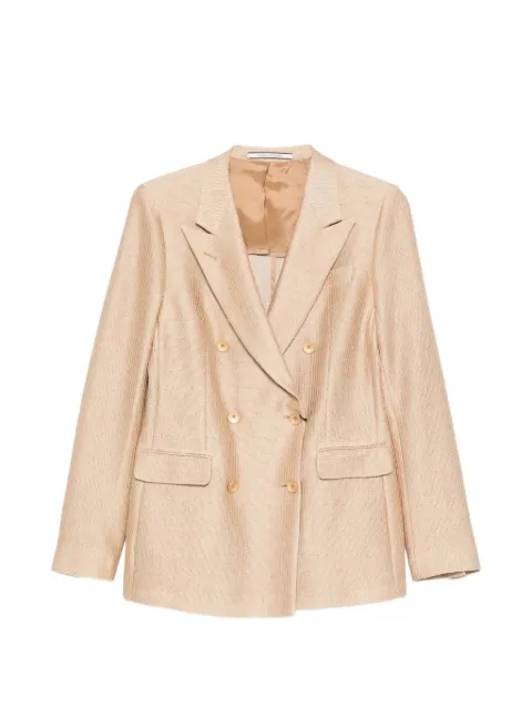 Tagliatore double-breasted pinstripe-pattern jacket