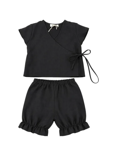 JESURUM BABY ruffled wrap tracksuit