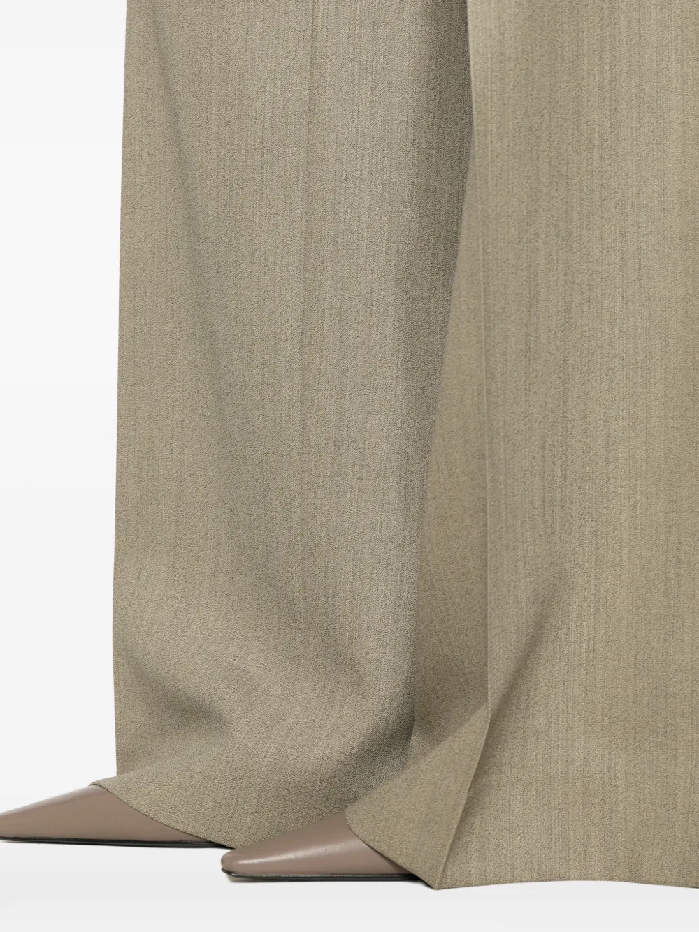 Calvin Klein Collection Fernanda Wide-leg Trousers in Neutrals, view 5