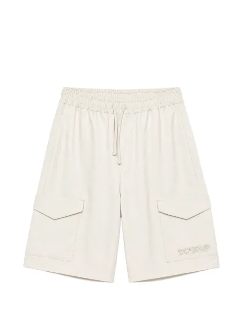 DONDUP KIDS pantalones cortos con logo bordado
