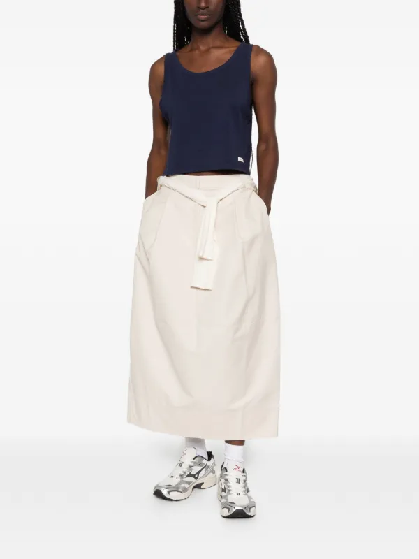 Sporty & Rich ロゴパッチ タンクトップ | ブルー | FARFETCH JP