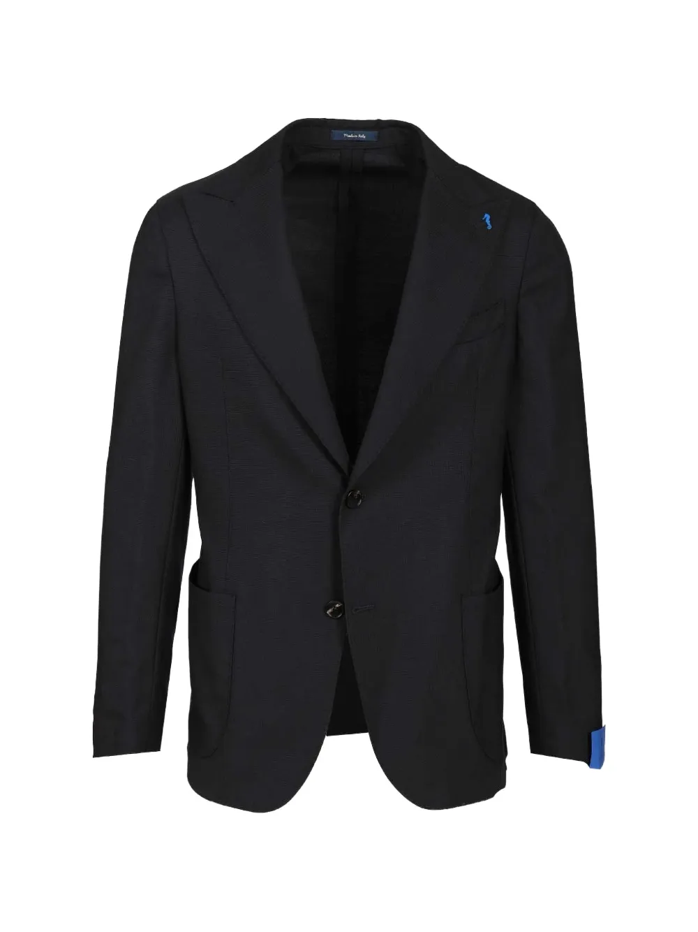 Guarinucci peak-lapel single-breasted blazer - Blau