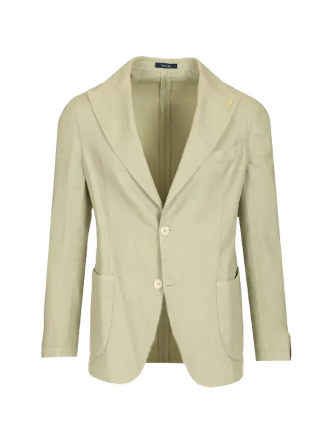 Guarinucci single-breasted patch-pocket blazer