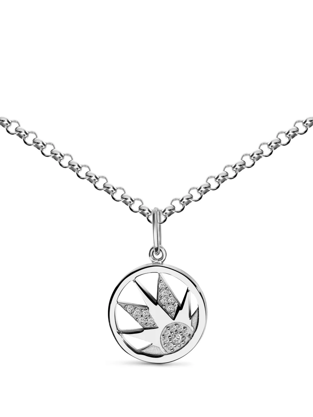 Loyal.e Paris Joie Halskette mit Diamanten - Silber
