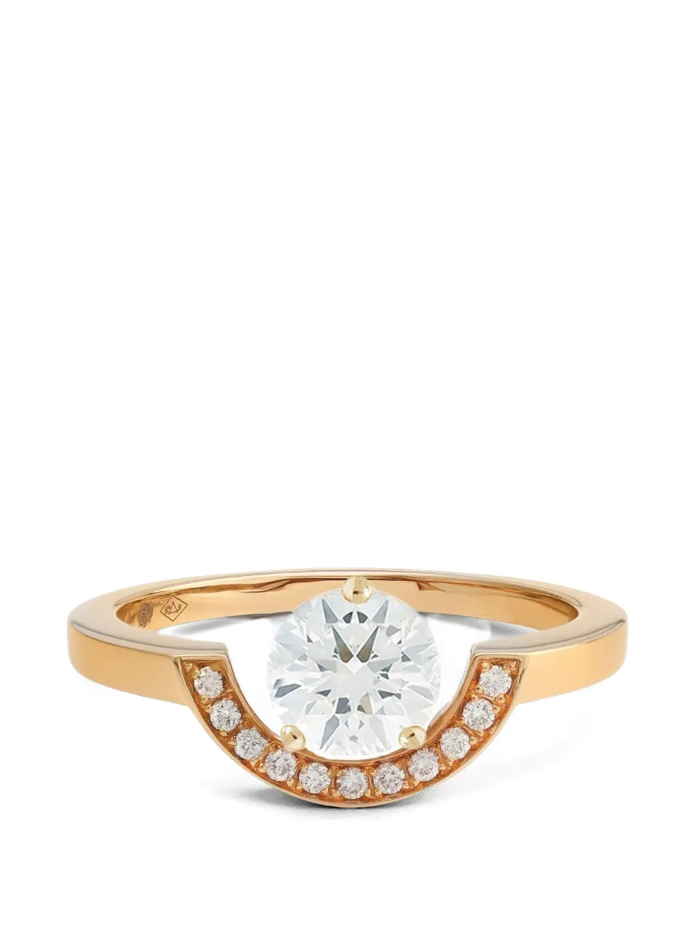 Loyal.e Paris Anello Intrépide con diamanti - Oro
