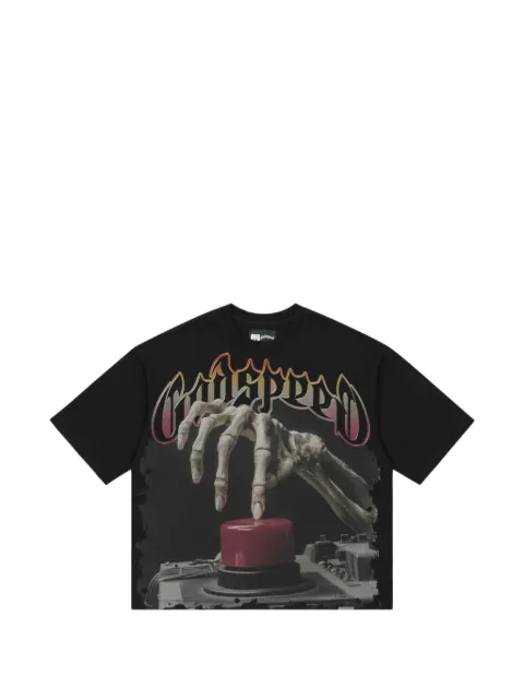GODSPEED Code Red graphic-print T-shirt