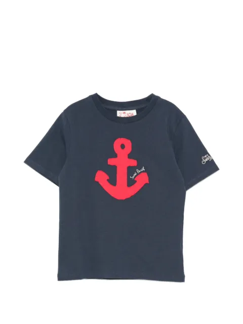 MC2 Saint Barth Kids Denver T-shirt med ankermærke