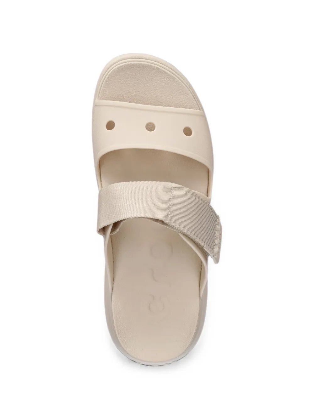 Crocs Soho Two Strap platform clogs Beige