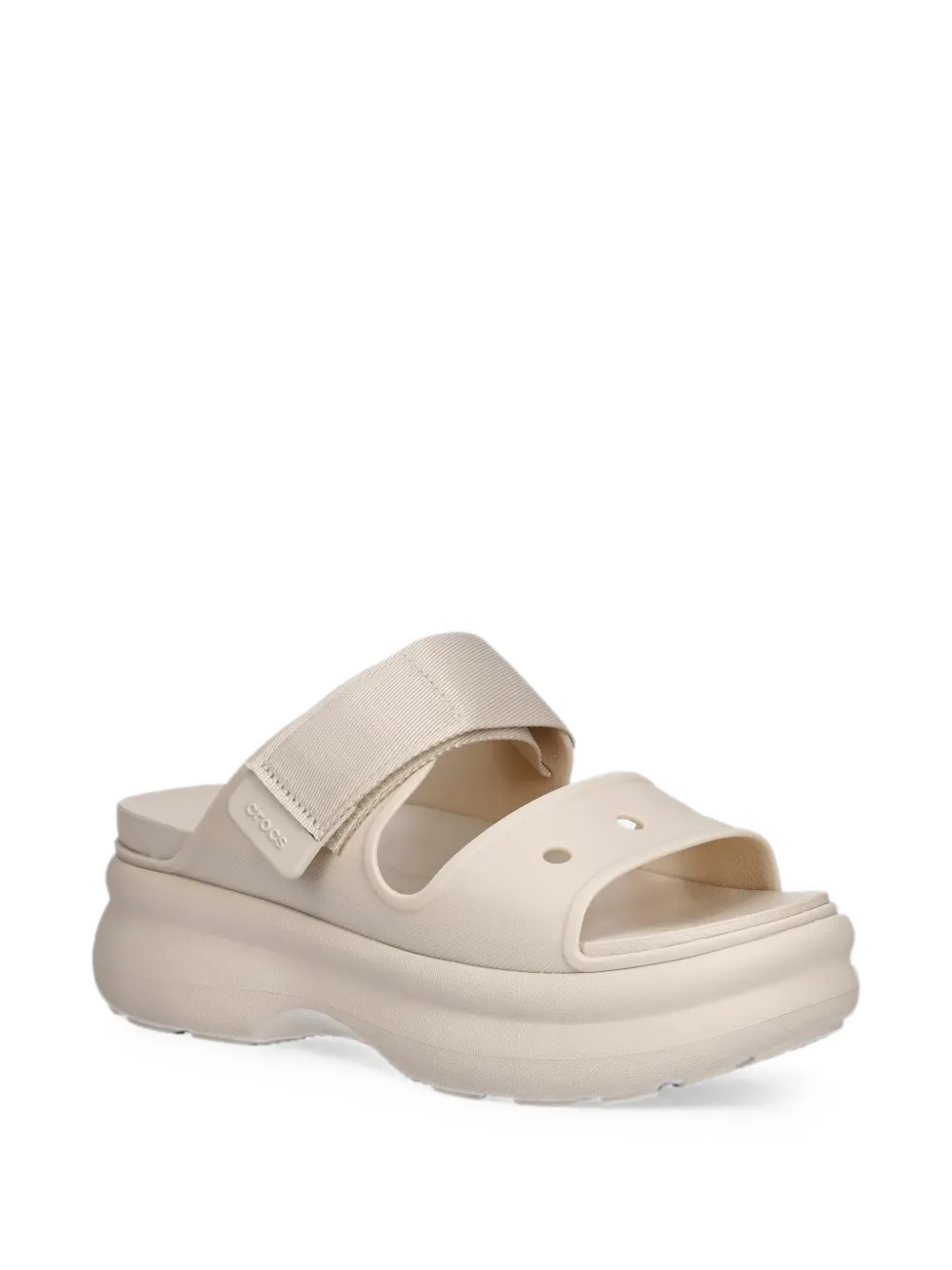Crocs Soho Two Strap platform clogs Beige