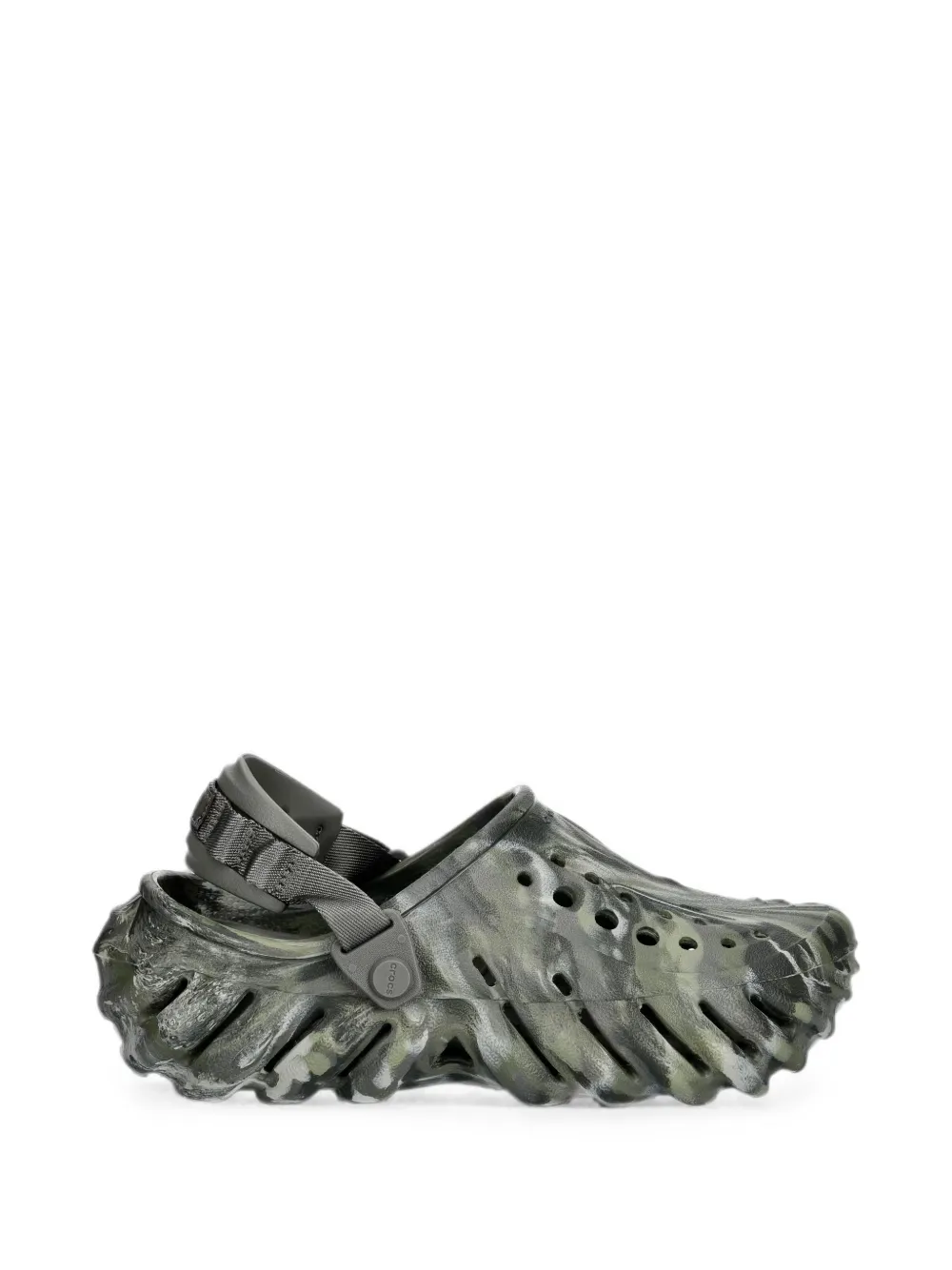 Crocs Echo camouflage-print clogs - Grün