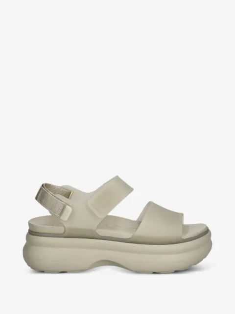 Crocs Soho Frosted Y Strap platform sandals