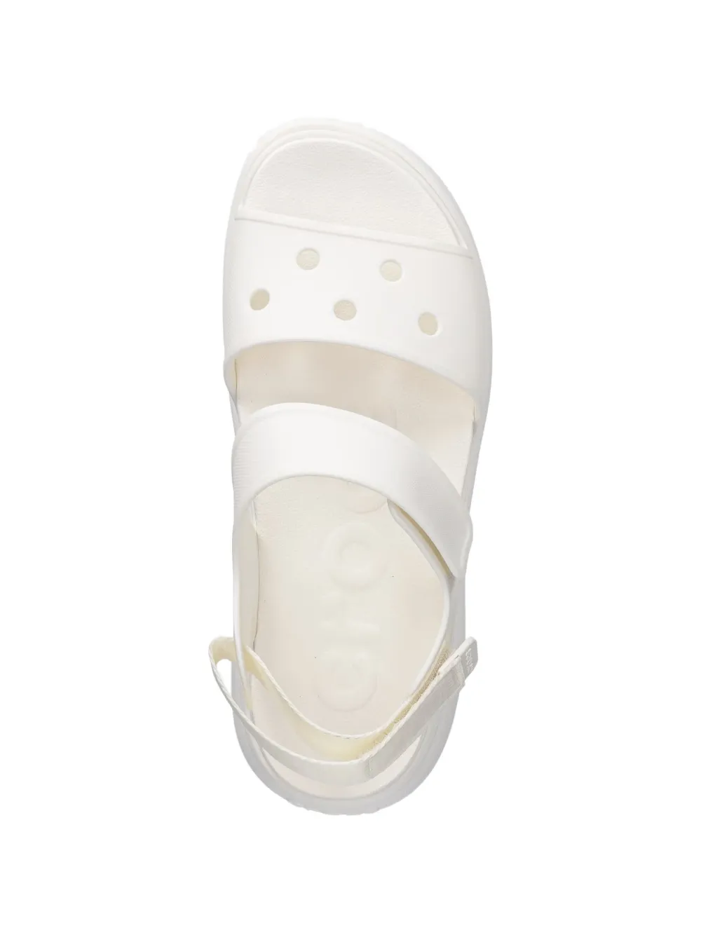 Crocs Soho sandalen met plateauzool en Y-band Wit