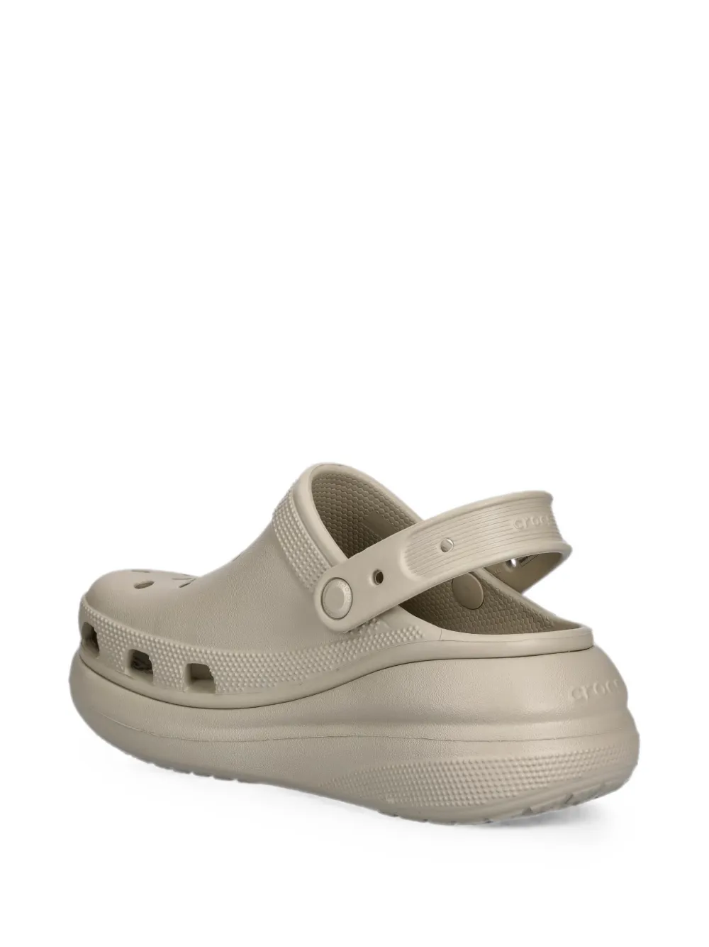 Crocs Klassieke Crush klompen met plateauzool Beige