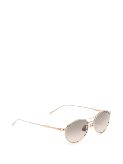 Brunello Cucinelli lentes de sol con armazón redonda