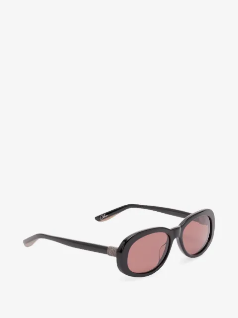 Brunello Cucinelli Claire acetate sunglasses with polarized lenses