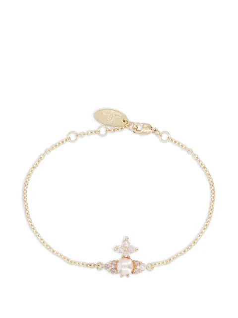 Vivienne Westwood Feodora Orb Armband mit Kristallen