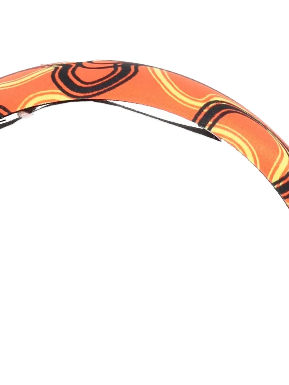 Vivienne Westwood Haarband met abstracte print Oranje