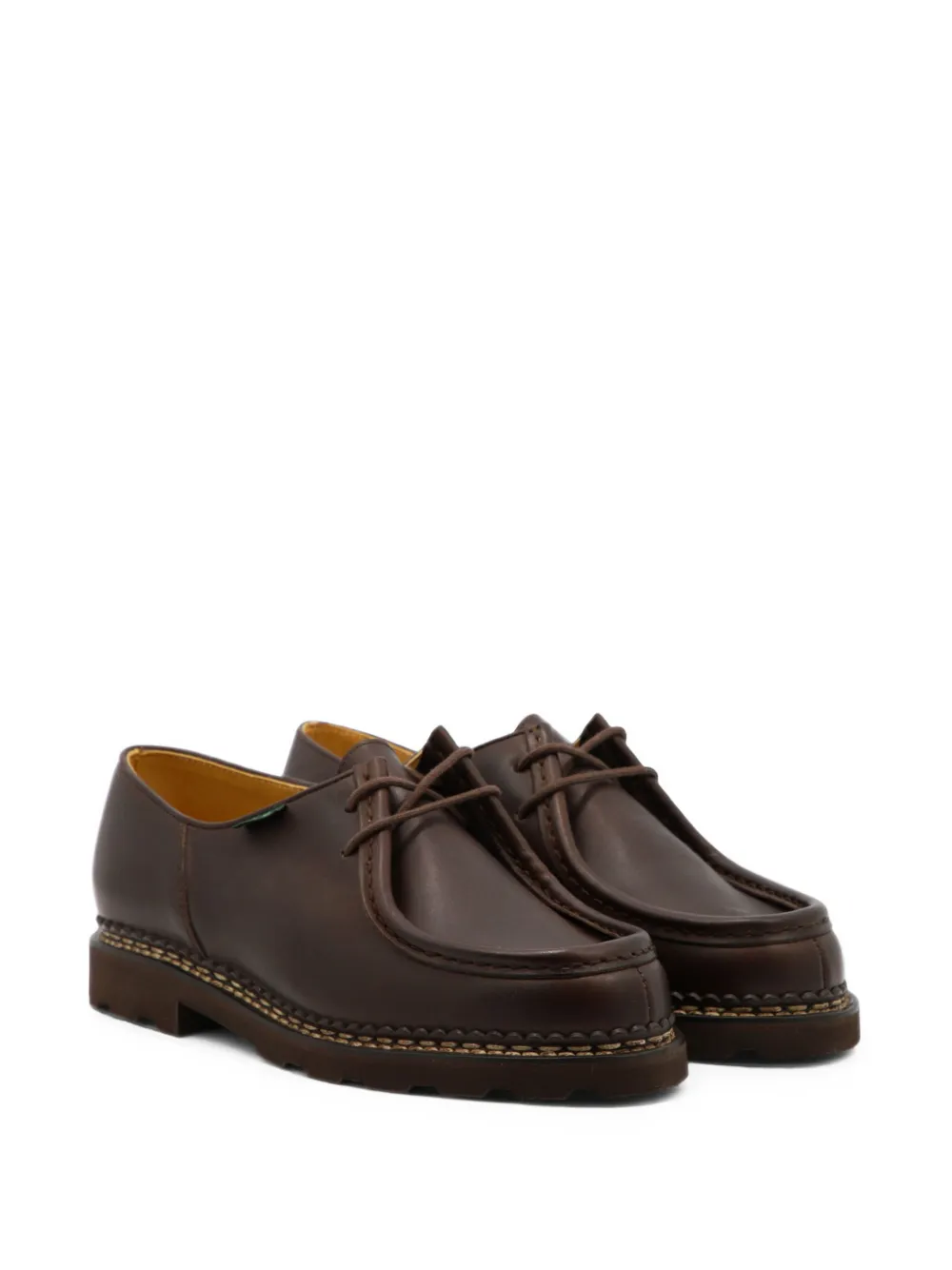 Paraboot Michael derby schoenen Bruin
