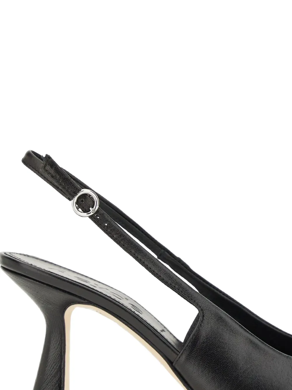 Aeyde Fernanda pointed-toe slingback pumps Zwart