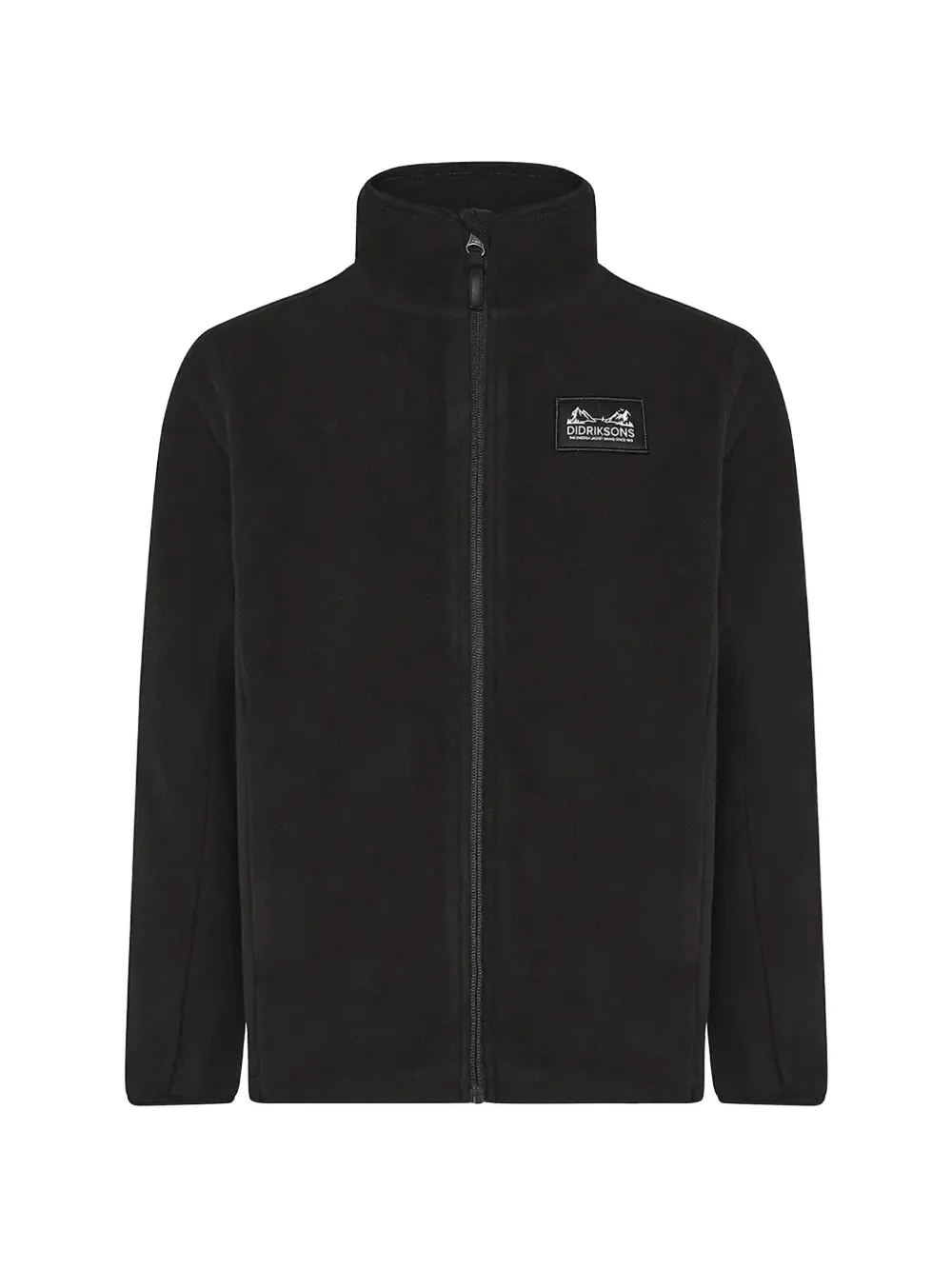 Didriksons veste en polaire Malakit à patch logo - Noir Didriksons veste en polaire Malakit à patch logo - Noir
