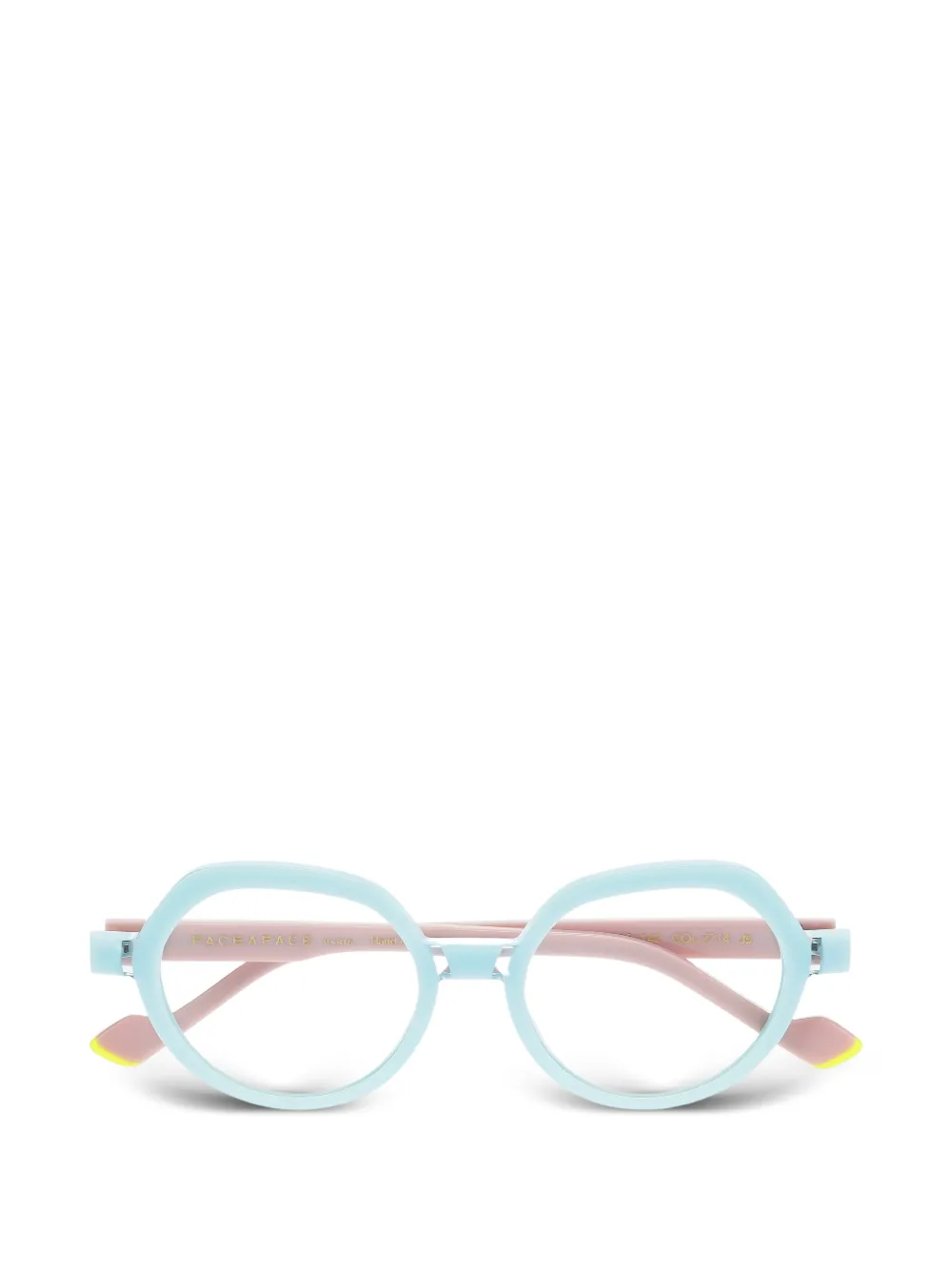 Face À Face Phoebe 1 geometric-frame glasses - Blu