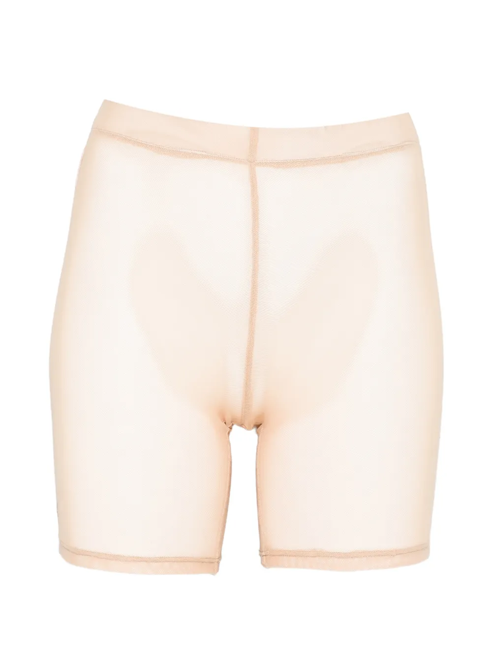 Vestiaire d'un Oiseau Libre mesh tights - Nude